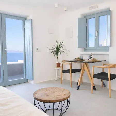 アパート Panthea Santorini - Private Pool Vourvoúlos