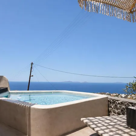 Panthea Santorini - Private Pool アパート *