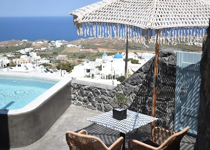 Lägenhet Panthea Santorini - Private Pool