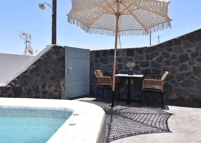 Apartament Panthea Santorini - Private Pool *