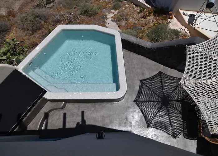 Panthea Santorini - Private Pool Vourvoulos