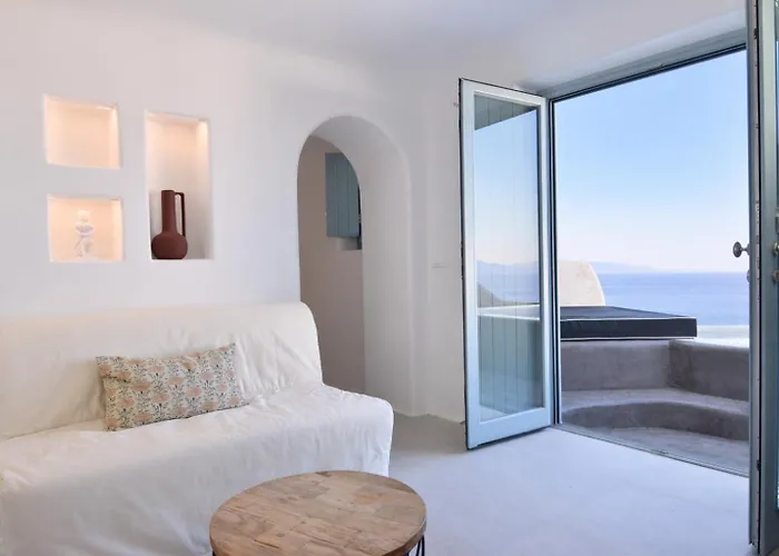 Panthea Santorini - Private Pool * Vourvoulos